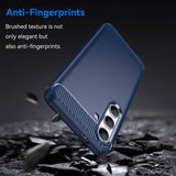 Samsung Galaxy S24 Brushed Carbon Case - Blue