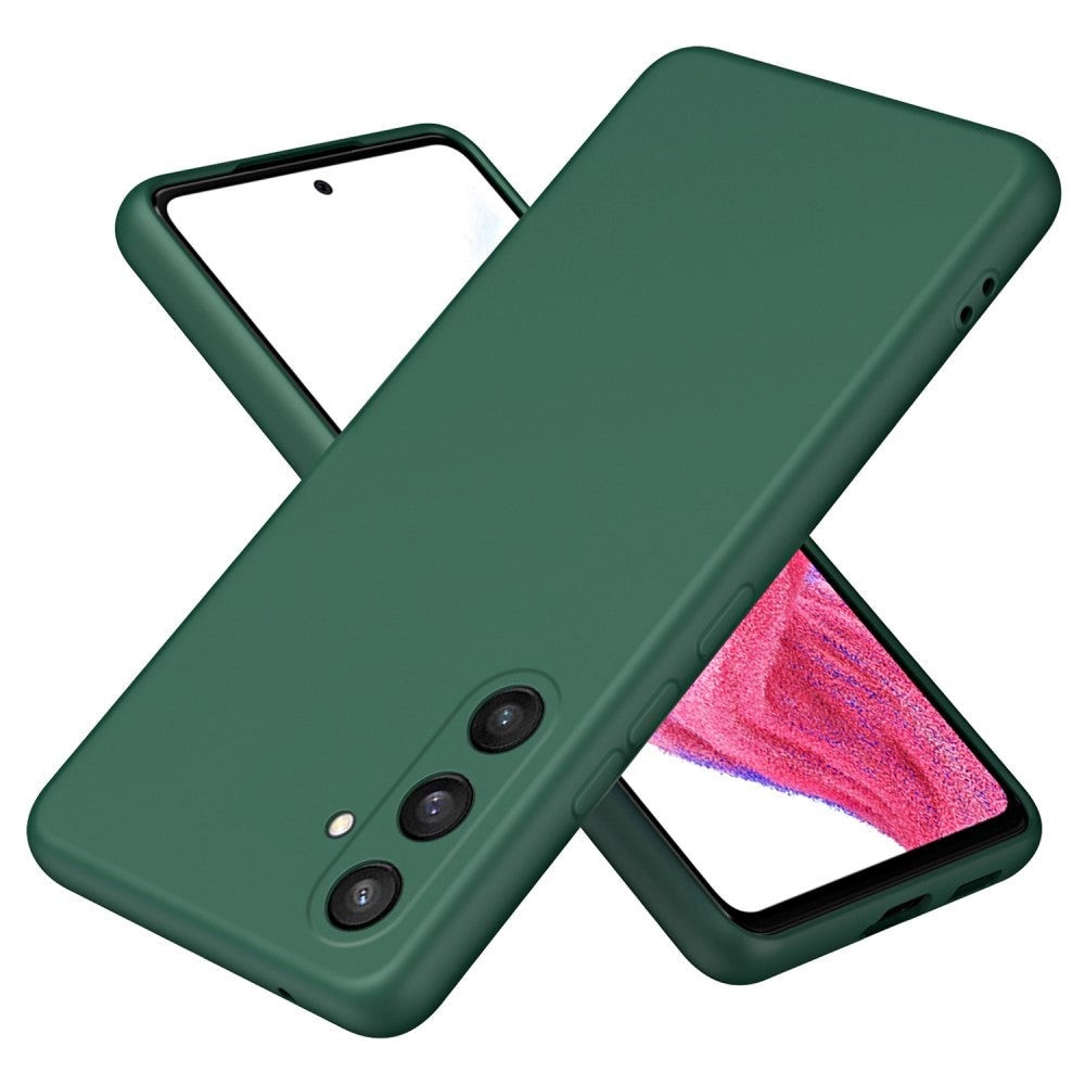 Samsung Galaxy S24 Flexible Matte Plastic Case - Green