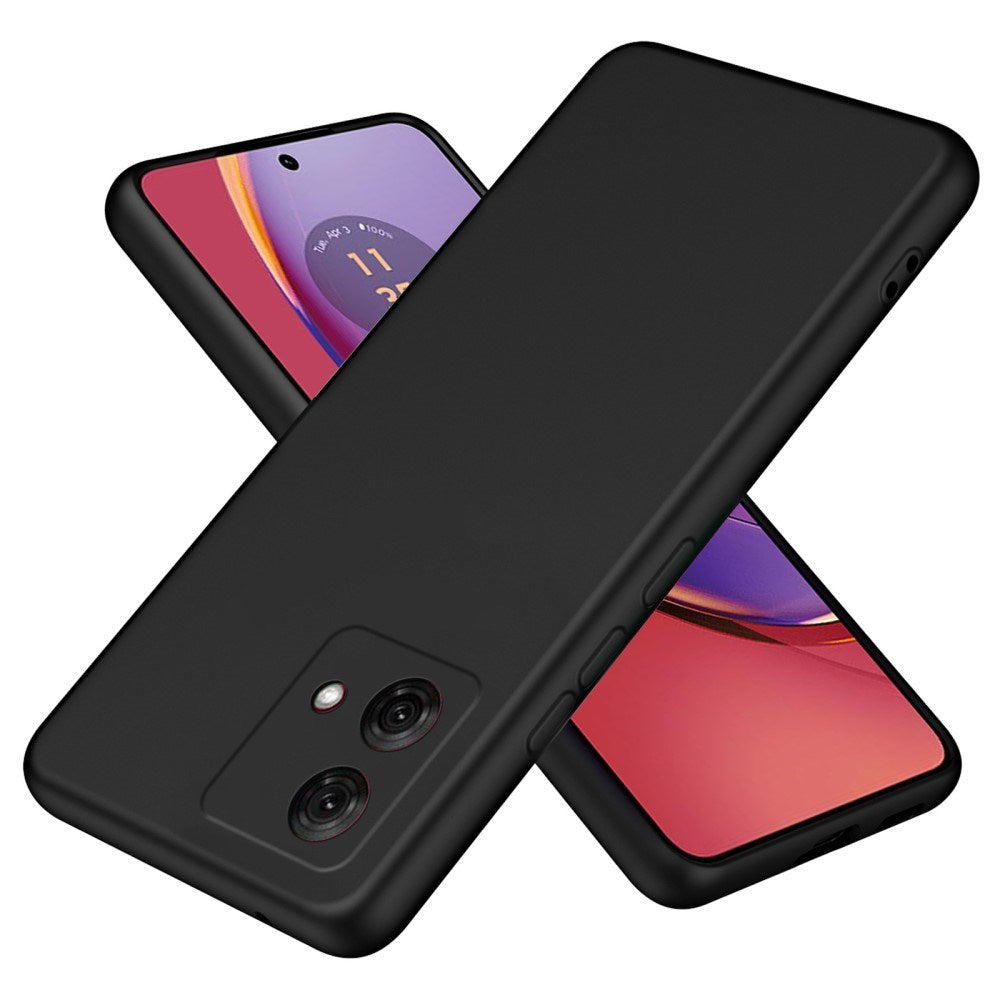 EIDERWOOD Motorola Moto G84 Liquid Silicone Case - Black