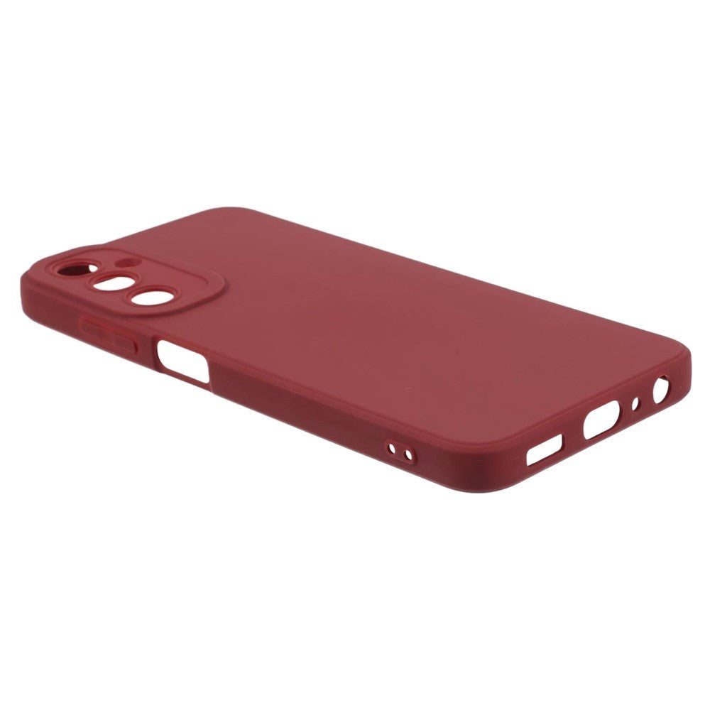 Samsung Galaxy A05s Matte Flexible Plastic Case - Wine Red