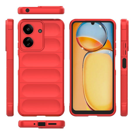 EIDERWOOD Xiaomi Poco C65 / Redmi 13C (4G) Flexible Plastic Case - Red