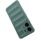 EIDERWOOD Xiaomi Poco C65 / Redmi 13C (4G) Flexible Plastic Case - Dark Green