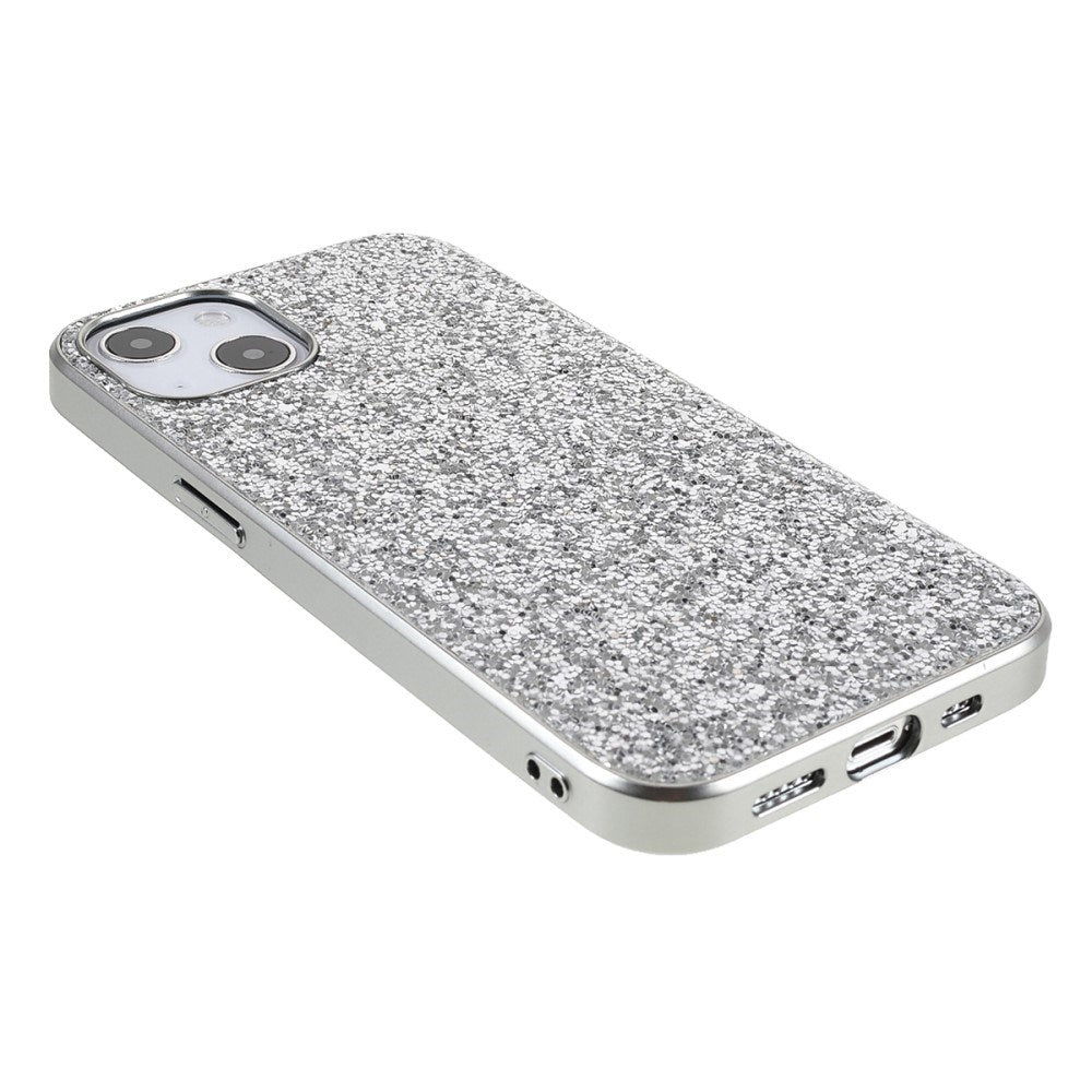 EIDERWOOD iPhone 14 Glitter Hybrid Case - Silver