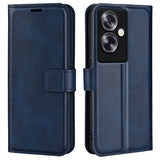 EIDERWOOD Oppo A79 (5G) / A2 (5G) Leather Flip Case w. Lommebok  & Stand Function - Blue