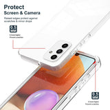 Samsung Galaxy A15 (5G) / A15 Hybrid Plastic Case - Transparent / White