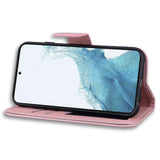 Samsung Galaxy S24+ (Plus) Flip Case with Strap / Standing function / Card Holder - Pink (Rabbit)