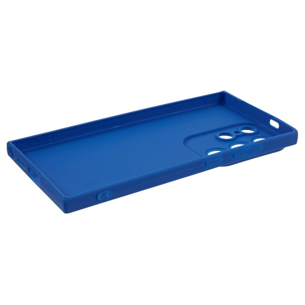 Samsung Galaxy S24 Ultra Matte Flexible Plastic Case - Blue