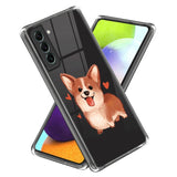 Samsung Galaxy S24+ (Plus) Flexible Plastic Case w. Motive - Corgi