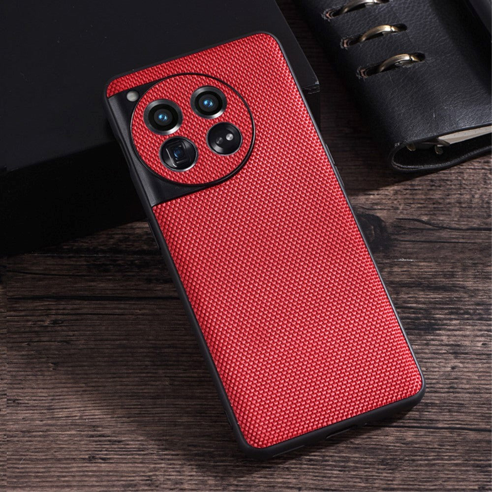 OnePlus 12 Flexible Plastic Nylon Back Cover - Red