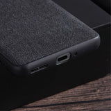 OnePlus 12 Fabric Covered Plastic Case - Grey