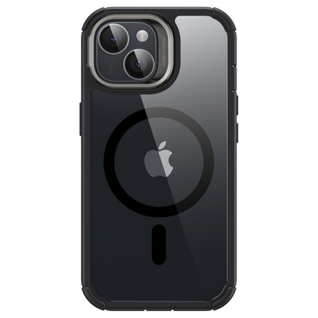 iPhone 15 ESR Armor Tough Kickstand Halolock Case - MagSafe Compatible - Transparent / Black