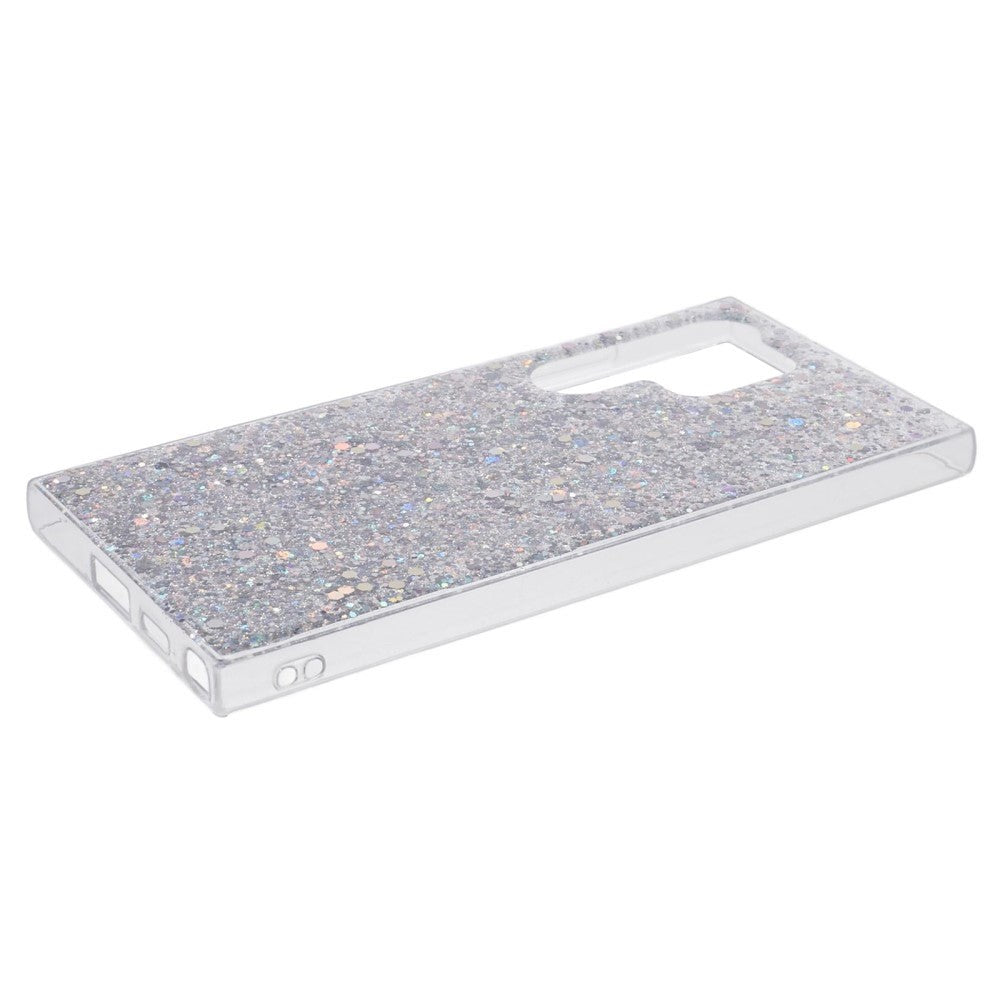 Samsung Galaxy S24 Ultra Glitter Case - Silver