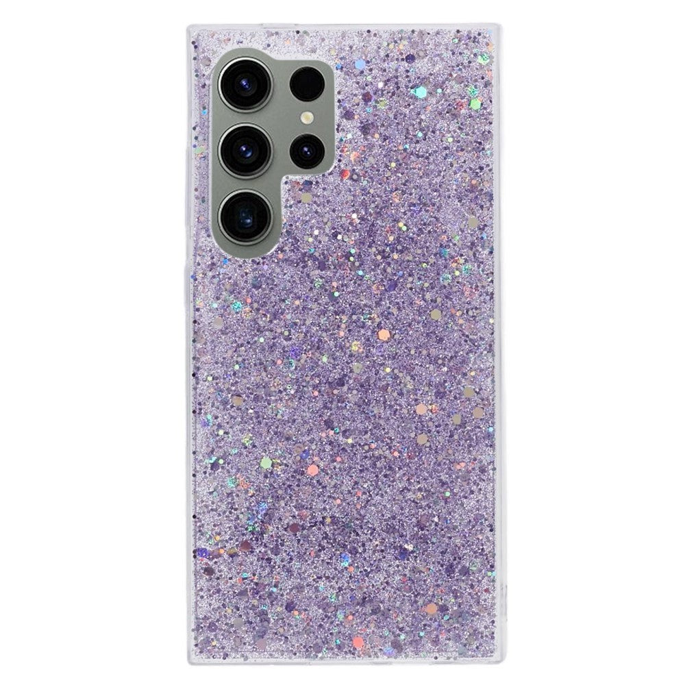 Samsung Galaxy S24 Ultra Glitter Case - Purple