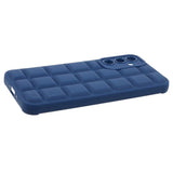 Samsung Galaxy A05s Flexible Plastic Case w. Jacket Texture - Blue