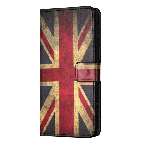 Samsung Galaxy A55 (5G) Artificial Leather Flip Case w. Wallet & Stand Function - Union Jack