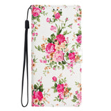 EIDERWOOD Xiaomi Poco C65 / Redmi 13C (4G) Leather Flip Case with Wallet and Strap - Flowers