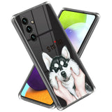 Samsung Galaxy A55 (5G) Flexible Plastic Case - Transparent / Dog