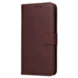 Samsung Galaxy A35 (5G) Faux Leather Flip Case w. Wallet & Strap - Brown