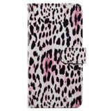 Samsung Galaxy A35 (5G) PU Leather Case w. Wallet og Strap - Leopard