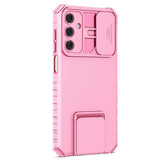 Samsung Galaxy A15 (5G) / A15 Tough Case w. Magnetic Kickstand & Cam Slider - Pink