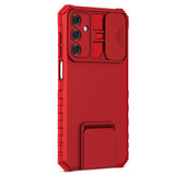 Samsung Galaxy A15 (5G) / A15 Tough Case w. Magnetic Kickstand & Cam Slider - Red