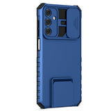 Samsung Galaxy A15 (5G) / A15 Tough Case w. Magnetic Kickstand & Cam Slider - Blå