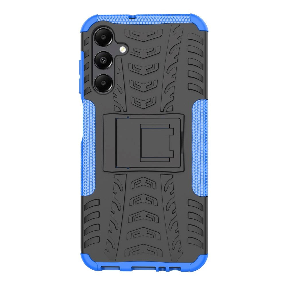 Samsung Galaxy A15 (5G) / A15 Cool Tyre Tough Case w. Stand - Black / Blue