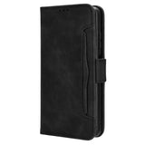 EIDERWOOD OnePlus Open Faux Leather Flip Case with Stand Function & Removable Card Holder - Black