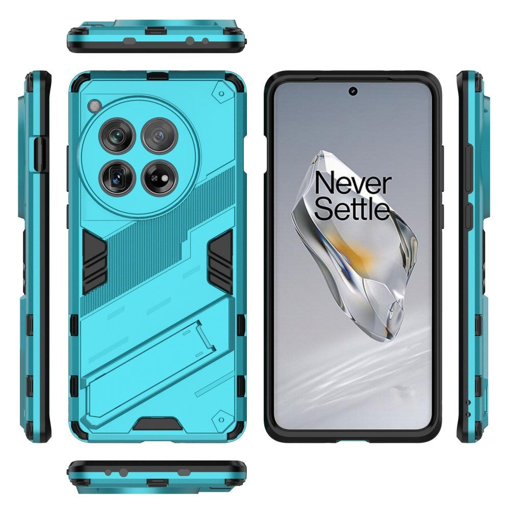 OnePlus 12 Hybrid Tough Case with Kickstand - Turquoise