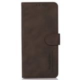 OnePlus 12 KHAZNEH Retro Leather Wallet Case - Brown