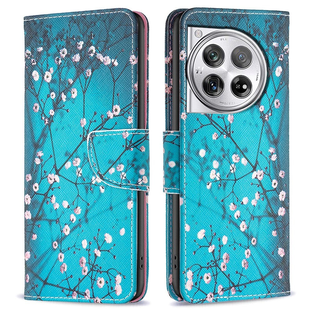 OnePlus 12 Flip Case w. Wallet - Blossom