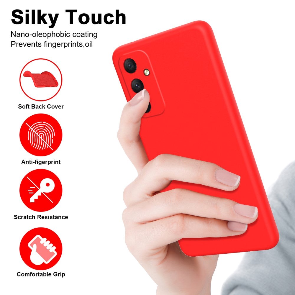 Samsung Galaxy A35 (5G) Flexible Matte Plastic Case - Red