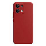 EIDERWOOD Xiaomi Redmi Note 13 (5G) Flexible TPU Plastic Case - Red