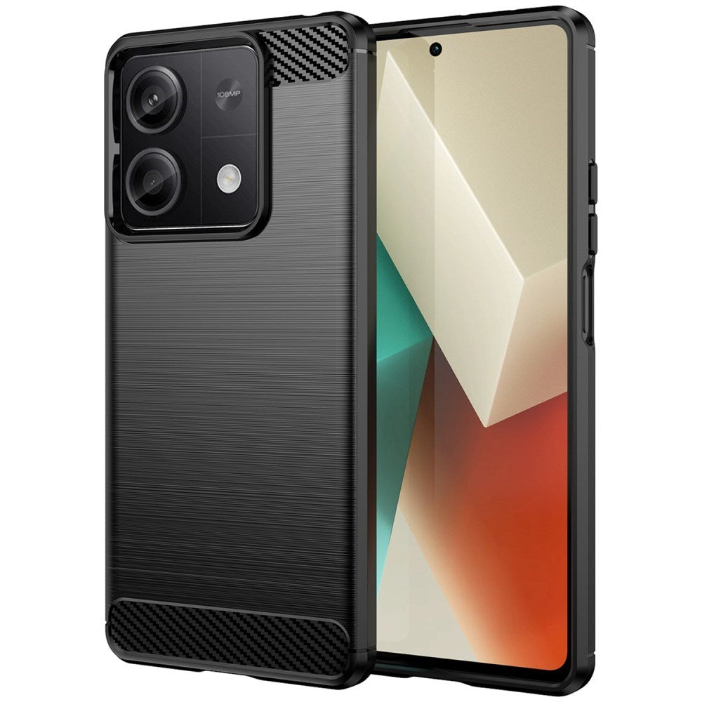 Xiaomi Redmi Note 13 (5G) Brushed Carbon Case - Black