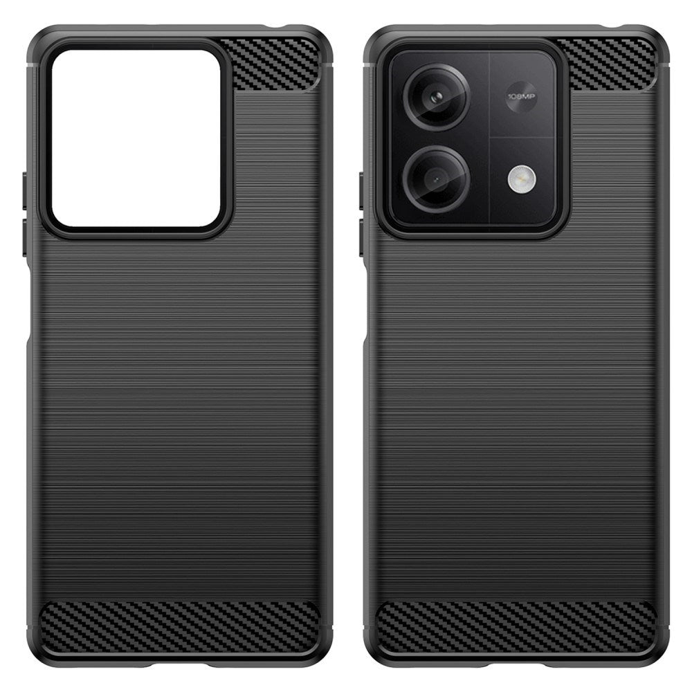 Xiaomi Redmi Note 13 (5G) Brushed Carbon Case - Black