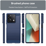 Xiaomi Redmi Note 13 (5G) Brushed Carbon Case - Blue