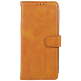 OnePlus 12R Leather Case with Wallet - Brown