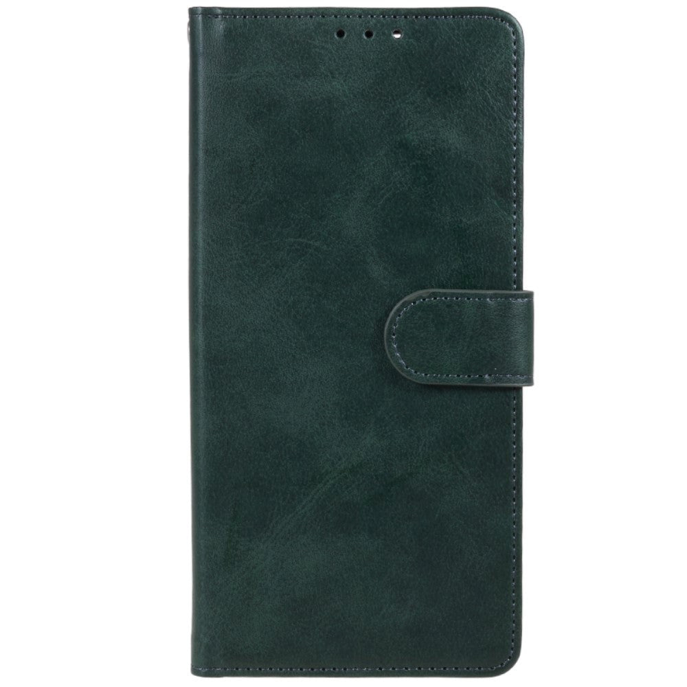 OnePlus 12R Leather Case with Wallet - Green