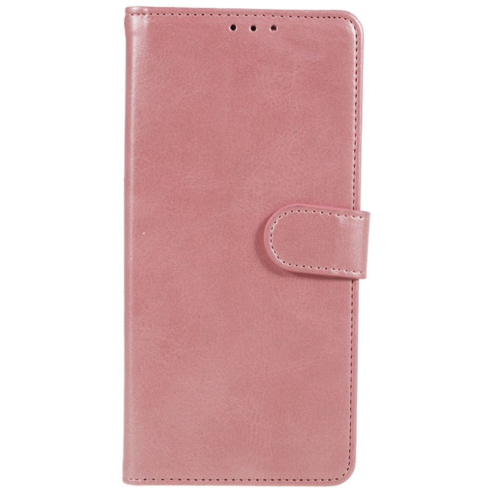 OnePlus 12R Leather Case with Wallet - Rose Gold