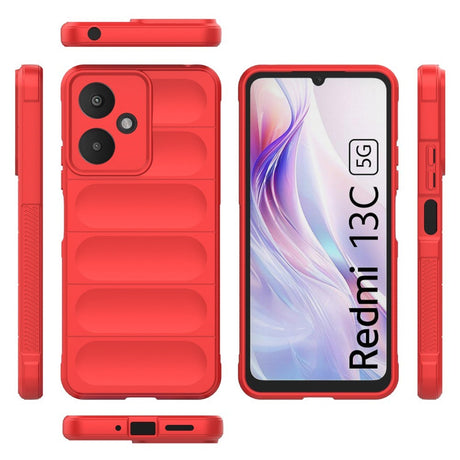 EIDERWOOD Xiaomi Redmi 13C (5G) Flexible Plastic Case - Red