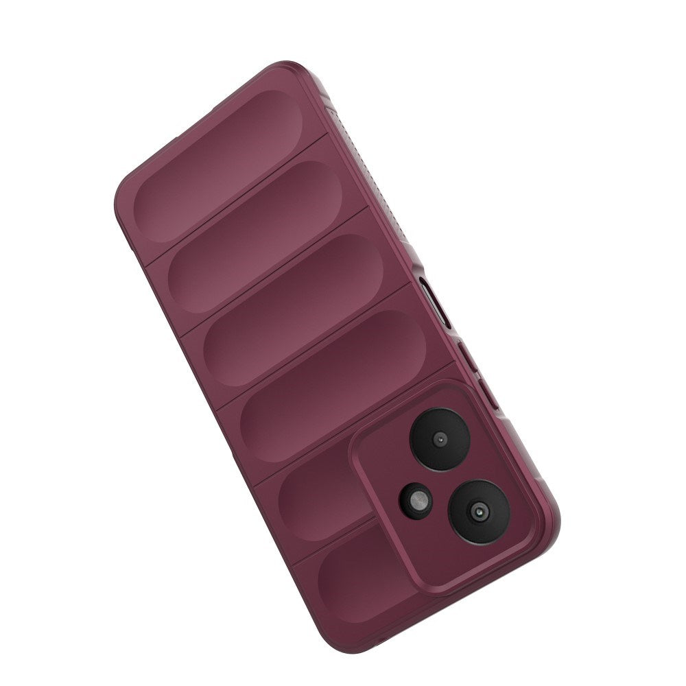 EIDERWOOD Xiaomi Redmi 13C (5G) Flexible Plastic Case - Wine Red