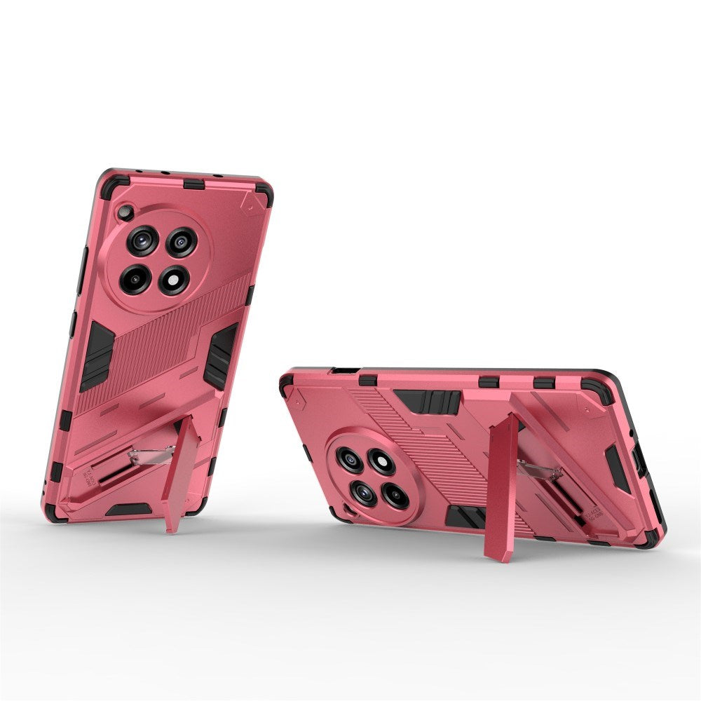 EIDERWOOD OnePlus 12R Hybrid Tough Case with Kickstand - Pink