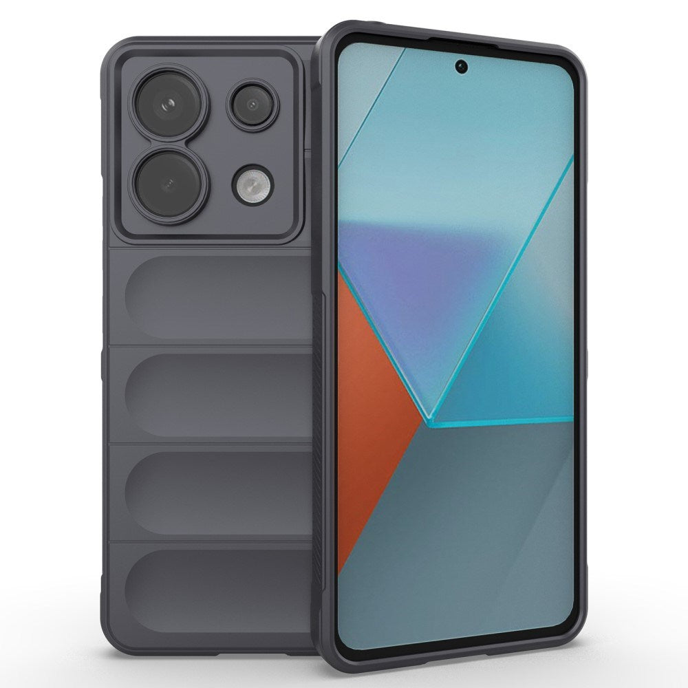 EIDERWOOD Xiaomi Redmi Note 13 (5G) Flexible Plastic Case - Dark Grey