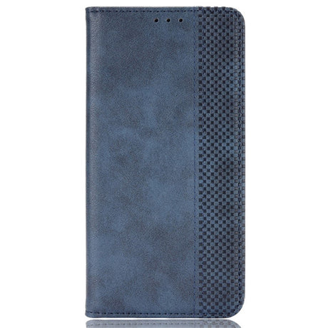 EIDERWOOD Honor Magic6 Pro (5G) Magnetic Faux Leather Flip Case - Blue