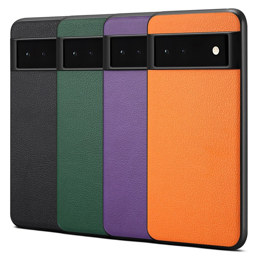 EIDERWOOD Google Pixel 6a Vegan Leather Case - Orange