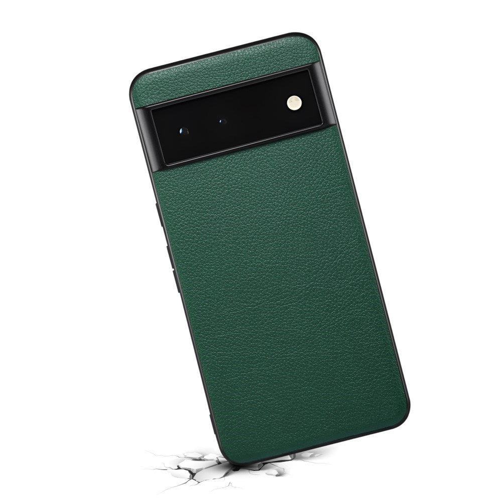 EIDERWOOD Google Pixel 6a Vegan Leather Case - Green