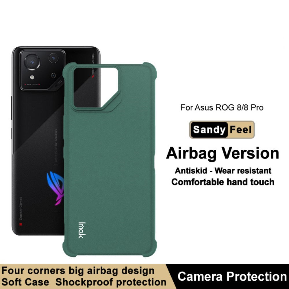 Asus ROG Phone 8 / 8 Pro IMAK Mat Flexible Plastic Case - Green