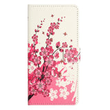 EIDERWOOD Xiaomi Redmi Note 13 (4G) Artificial Leather Flip Case w. Wallet & Stand Function - Plum Blossom