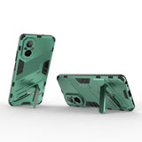 EIDERWOOD Realme C67 (4G) Hybrid Tough Case with Kickstand - Green