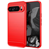 EIDERWOOD Google Pixel 9 Pro XL Brushed Carbon Case - Red